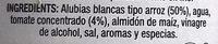 Alubias Cocidas En Salsa De Tomate Ingredients