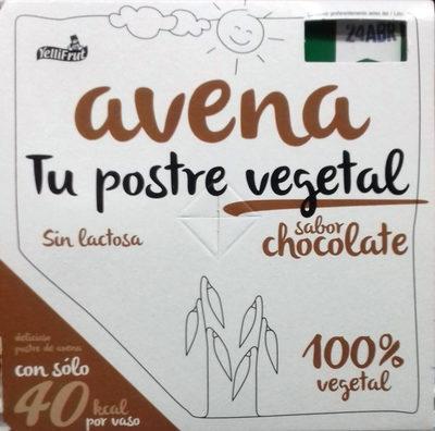 Postre De Avena Sabor Chocolate