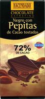Chocolate Negro Con Pepitas De Cacao 72% Cacao Report Card