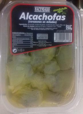 Alcachofas Corazones En Mitades