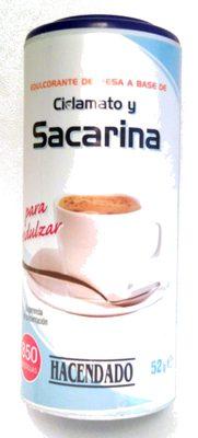 Ciclamato Y Sacarina