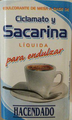 Ciclamato Y Sacarina
