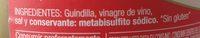 Guindillas En Vinagre Ingredients