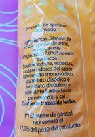 Bolitas Sabor Barbacoa Ingredients