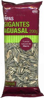 Semillas De Girasol Con Cscara Tostadas Aguasal Gigantes