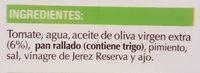 Salmorejo Ingredients