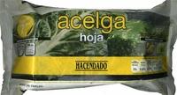 Acelgas En Hojas Congeladas &quot;Hacendado&quot; En Bloque Report Card
