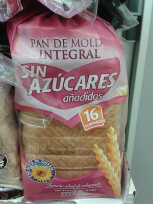 Pan De Molde Integral Sin Azcares Aadidos
