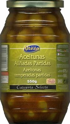 Aceitunas Verdes Partidas Aliadas &quot;Alteza&quot;