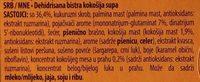 C Kokoija Kocka Ingredients