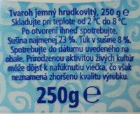 Tvaroh Jemn Hrudkovit Ingredients