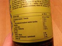 Semtex Cactus Nutrition Label