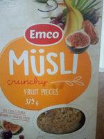 Emco Musli With Fruit Pieces Crunchy Report Card