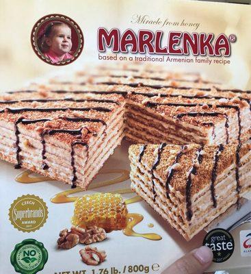 Cake Marlenka W Honey & Caramel 800G 1 / 1