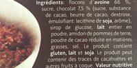 Emco Oat Meal Express With Chocolate Ingredients