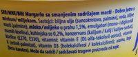 Dobro Jutro Sa Mlekom Ingredients