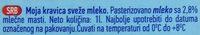 Moja Kravica Svee Mleko 2.8% M.m Ingredients