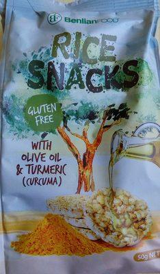Rice Snacks Sa Maslinovim Uljem I Kurkumom