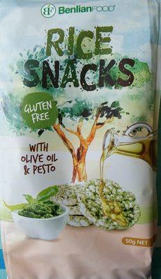 Rice Snacks Sa Maslinovim Uljem I Pestom