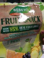 Fruit Snack Report Card