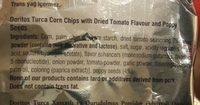Doritos Turca Ingredients