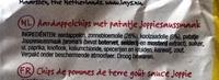 Patatje Joppie Flavour Ingredients