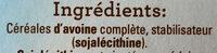 Flocons D'avoine Naturel Report Card