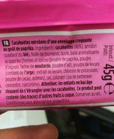 Crac A Nut Ingredients