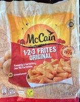 123 Frites Original Report Card