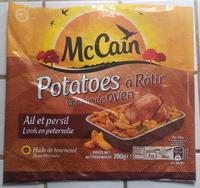 Potatoes  Rtir - Ail Et Persil Report Card