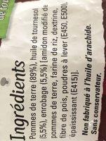 Just Au Four Allumettes Ingredients
