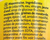 Mayonnaise Ingredients