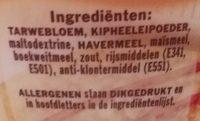 Pannenkoeken Origineel Ingredients