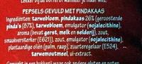 Pinda Pepsels Ingredients