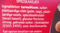 Schuddebuikjes Kleine Speculaasjes Voor Op De Boterham Ingredients