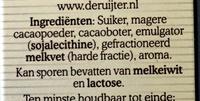 Chocoladehagel Puur Ingredients