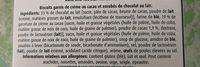 Chokick Chokolade, 180G Ingredients
