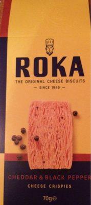 Cheese Crispies Cheddar Met Zwarte Peper 70G
