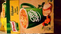 Cup A Soup, Hhner Suppe Mit Nudeln Report Card