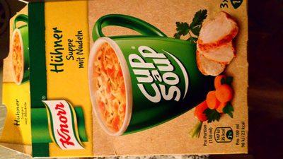 Cup A Soup, Hhner Suppe Mit Nudeln
