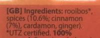 Rooibos Original Ingredients