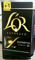 L'or Espresso Ristretto Report Card