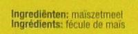 Maizena Ingredients