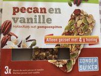 Barres De Noix Pcan, Vanille Et Graines De Citrouille Report Card