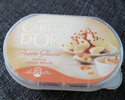 Faon Glacier - Saveur Crme Brule