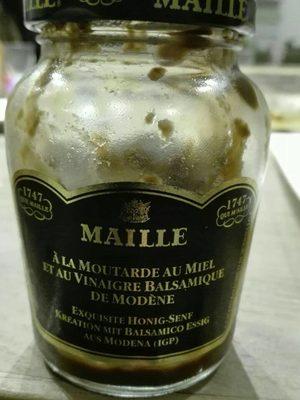 Maille  La Moutarde Au Miel Et Au Vinaigre Balsamique De Modene