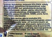 Pinda Satsaus Ingredients