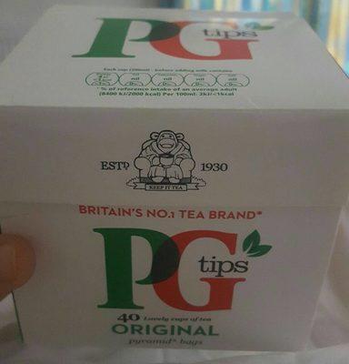 PG Tips Pyramid Tea Bags X40