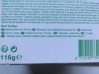 PG Tips 80 Pyramid Tea Bags 232G Ingredients