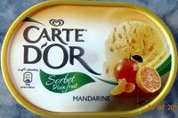 Sorbet Plein Fruit, Mandarine Report Card